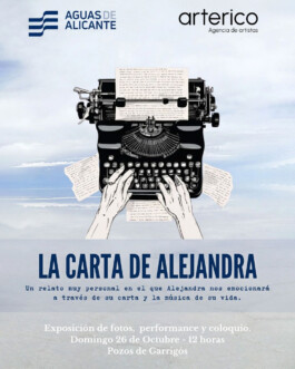 Cartel La Carta de Alejandra 