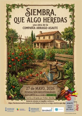 Cartel Siembra, que algo heredas 
